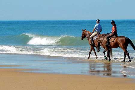 promenade à cheval, vacances en Charente Maritime