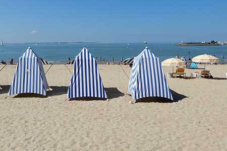 Plage de la Grande Conche de Royan, vacances en Charente Maritime